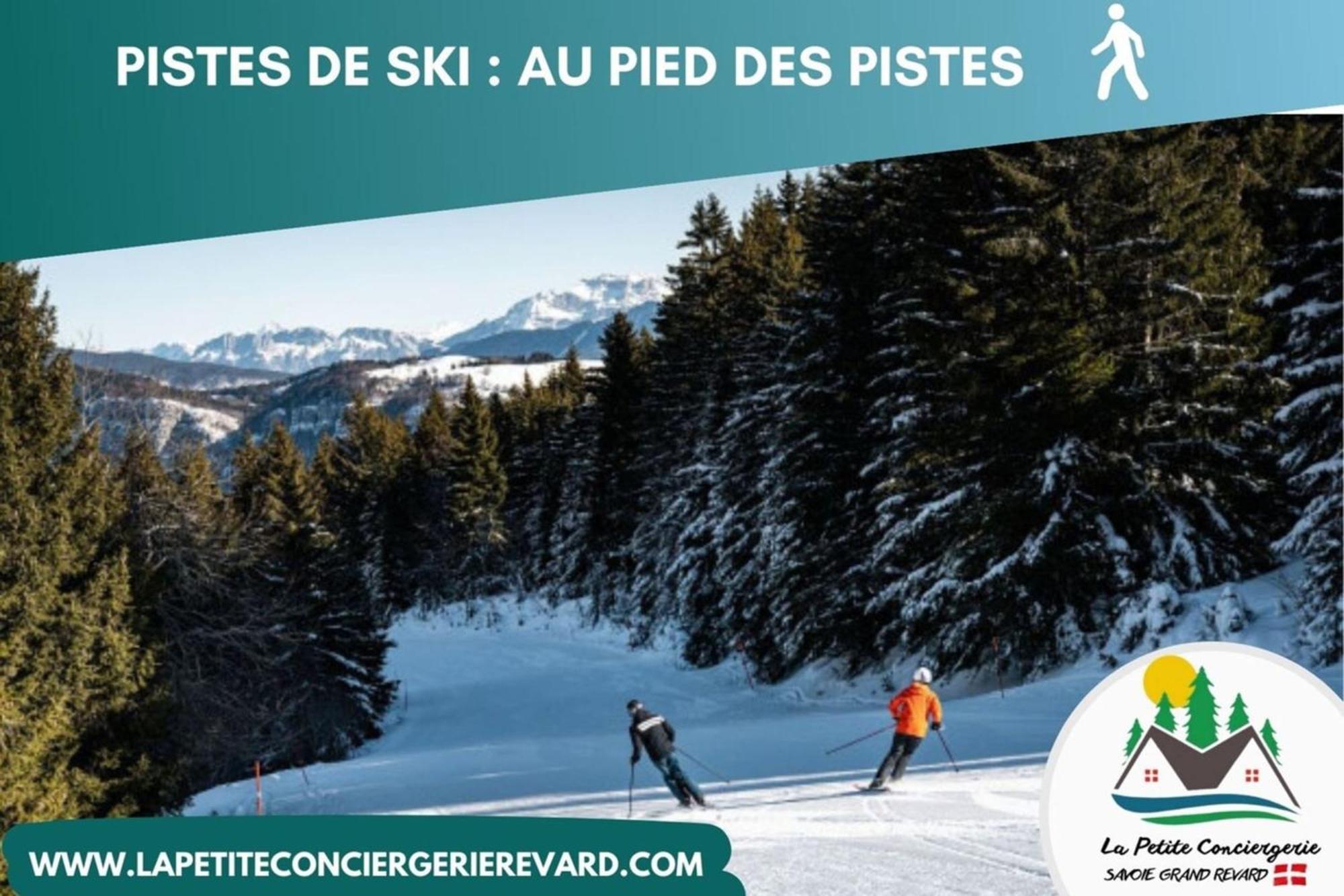 Chaleureux Studio Au Pied Des Pistes - Le Refuge Les Deserts  Luaran gambar