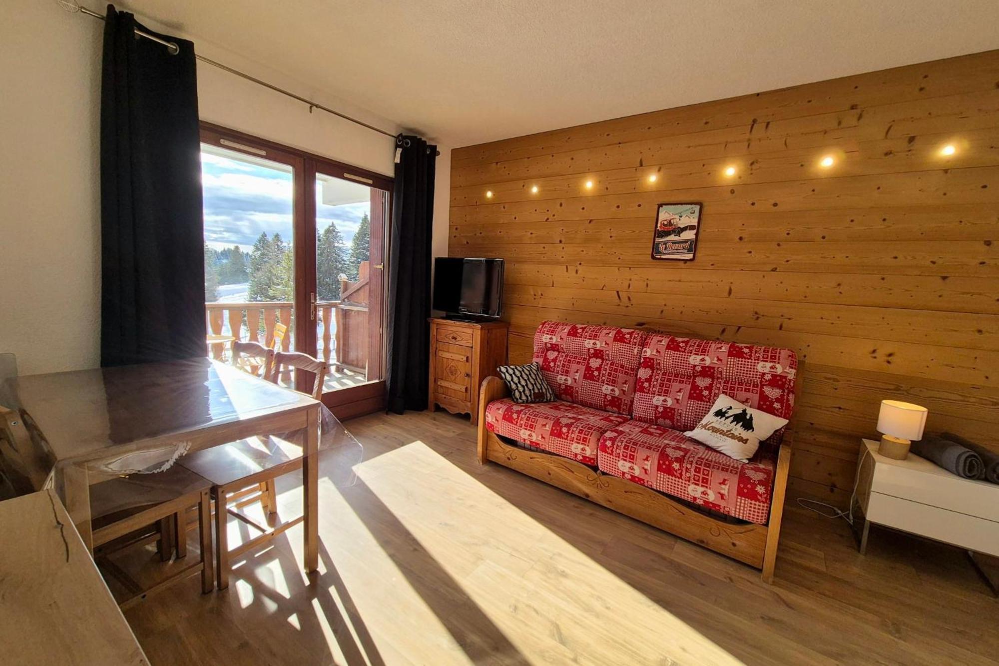 Chaleureux Studio Au Pied Des Pistes - Le Refuge Les Deserts  Luaran gambar